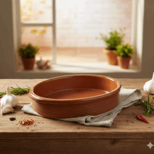 طبق فرن فخاري
